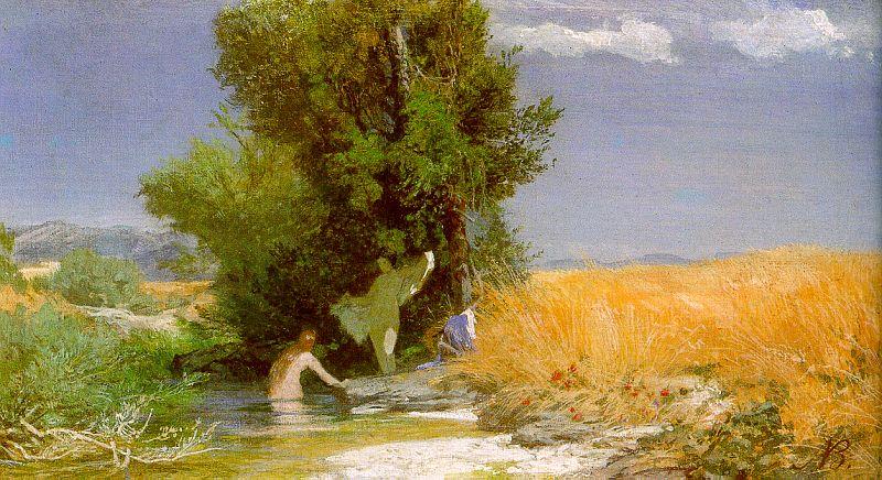 Arnold Bocklin Nymphs Bathing